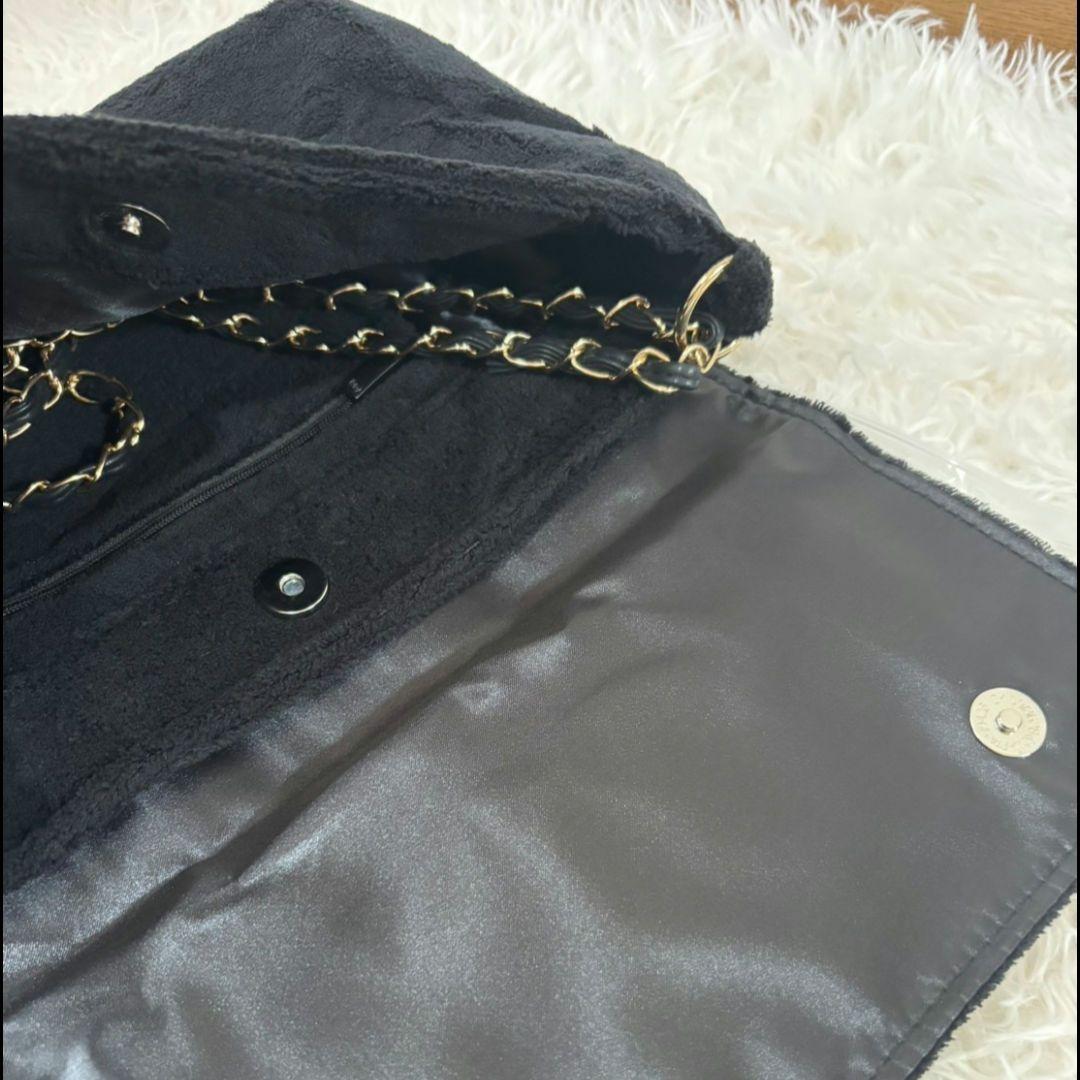最終 CHANEL シャネル ノベルティ チェーンストラップ ショルダーバッグ