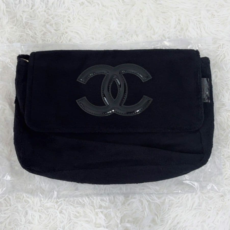 最終 CHANEL シャネル ノベルティ チェーンストラップ ショルダーバッグ