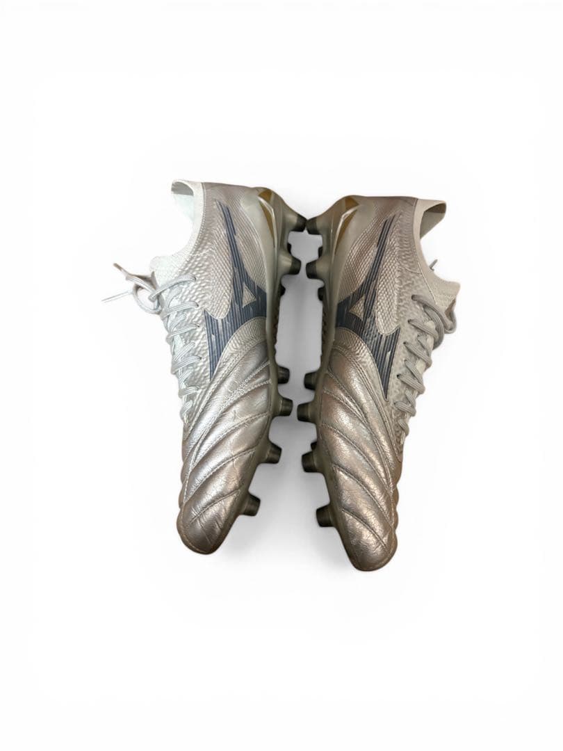 Mizuno Morelia NEO 4βエリートシルバー スパイク　限定色