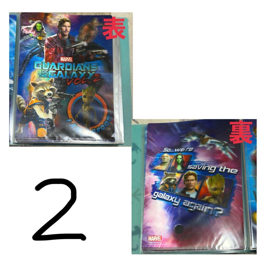MARVEL作品 3Dクリアファイル