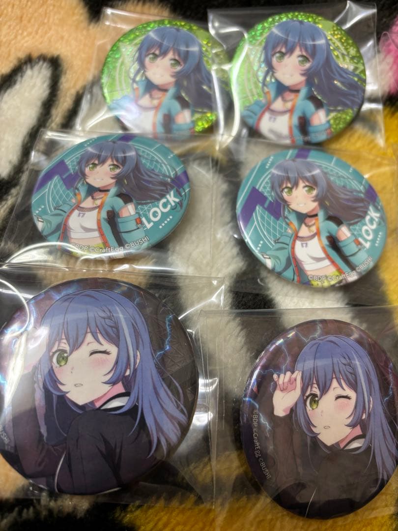 BanG_Dream! RAISE_A_SUILEN ロック缶バッジ まとめ品