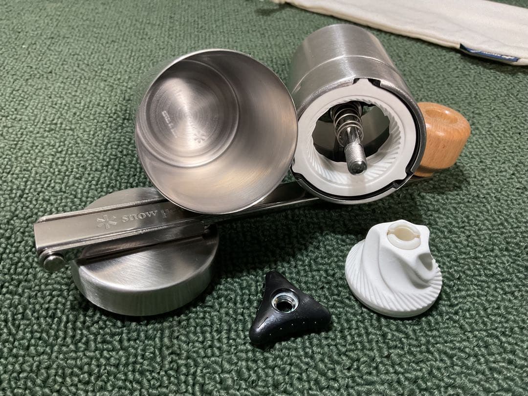 美品 フィールドコーヒーマスター ＆ フィールドバリスタミル スノーピーク