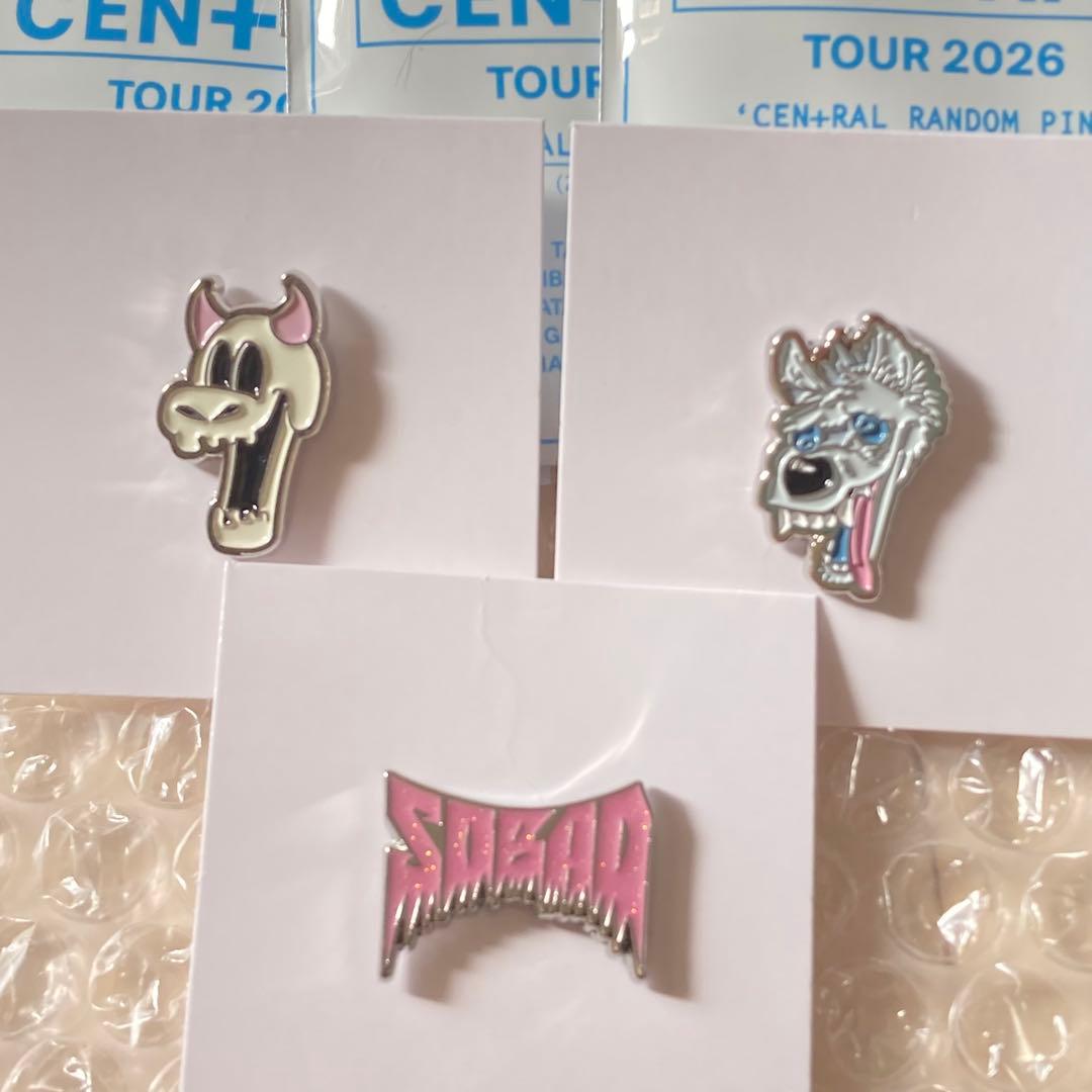 King Gnu CEN+RAL RANDOM PINSピンバッジ　常田大希