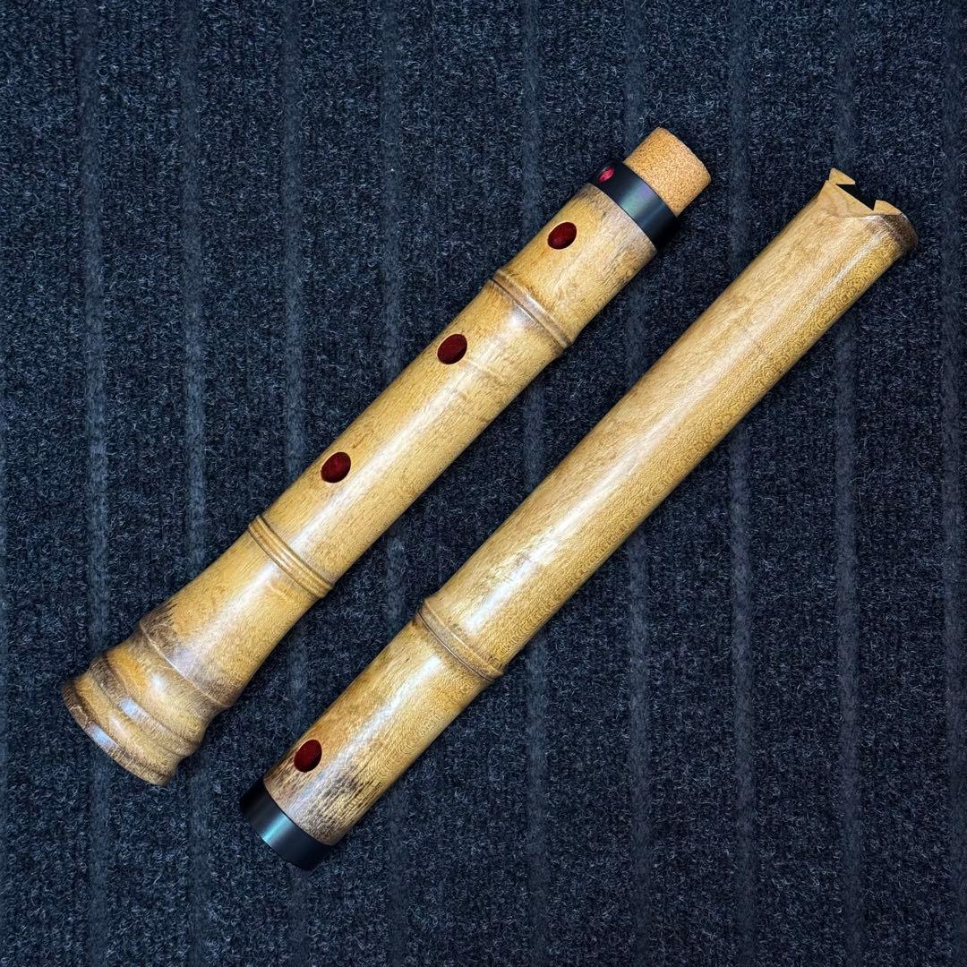 尺八 一尺八寸管 六孔 虚竹