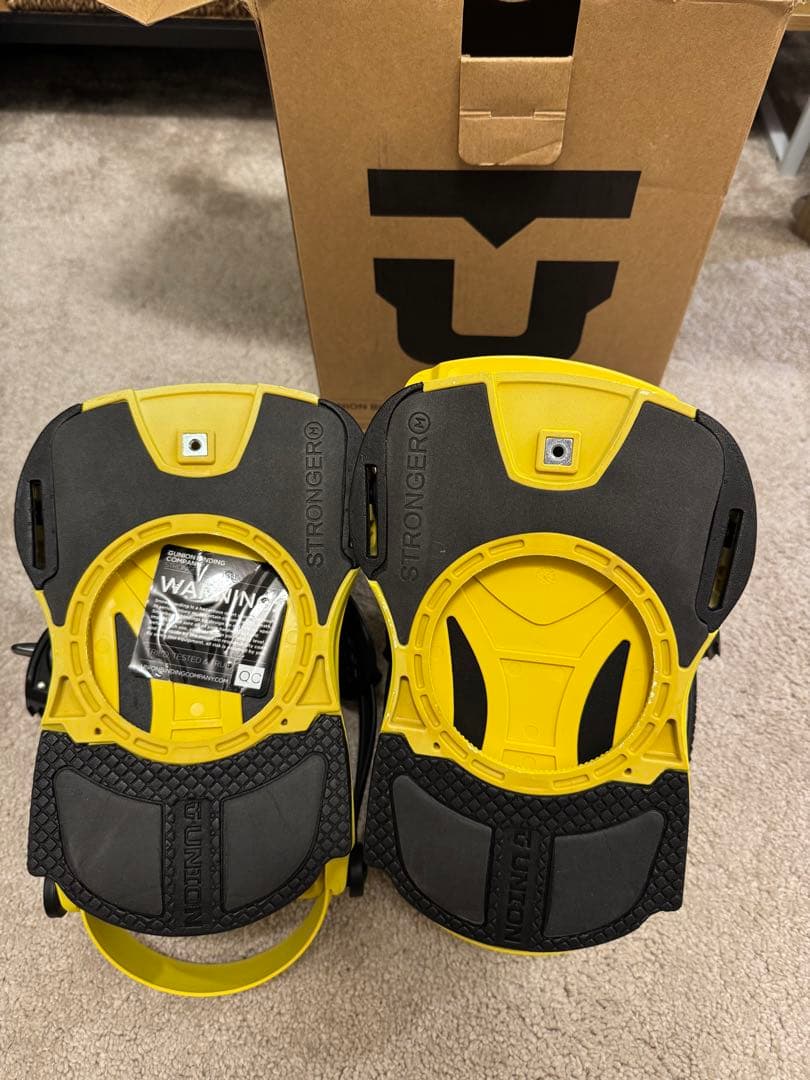 美品✨UNION ユニオン　FORCE フォース　イエロー　22/23モデル　M