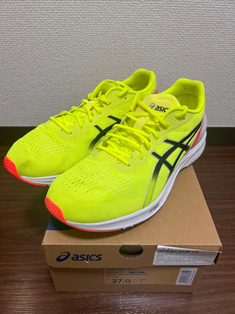 asics TARTHER RP 3 27.0cm ターサーRP3
