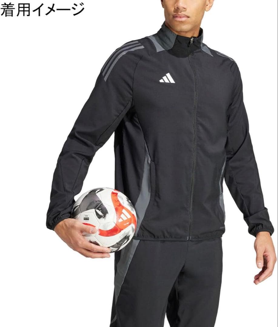 アディダス adidas サッカージャージ上下セット Mサイズ
