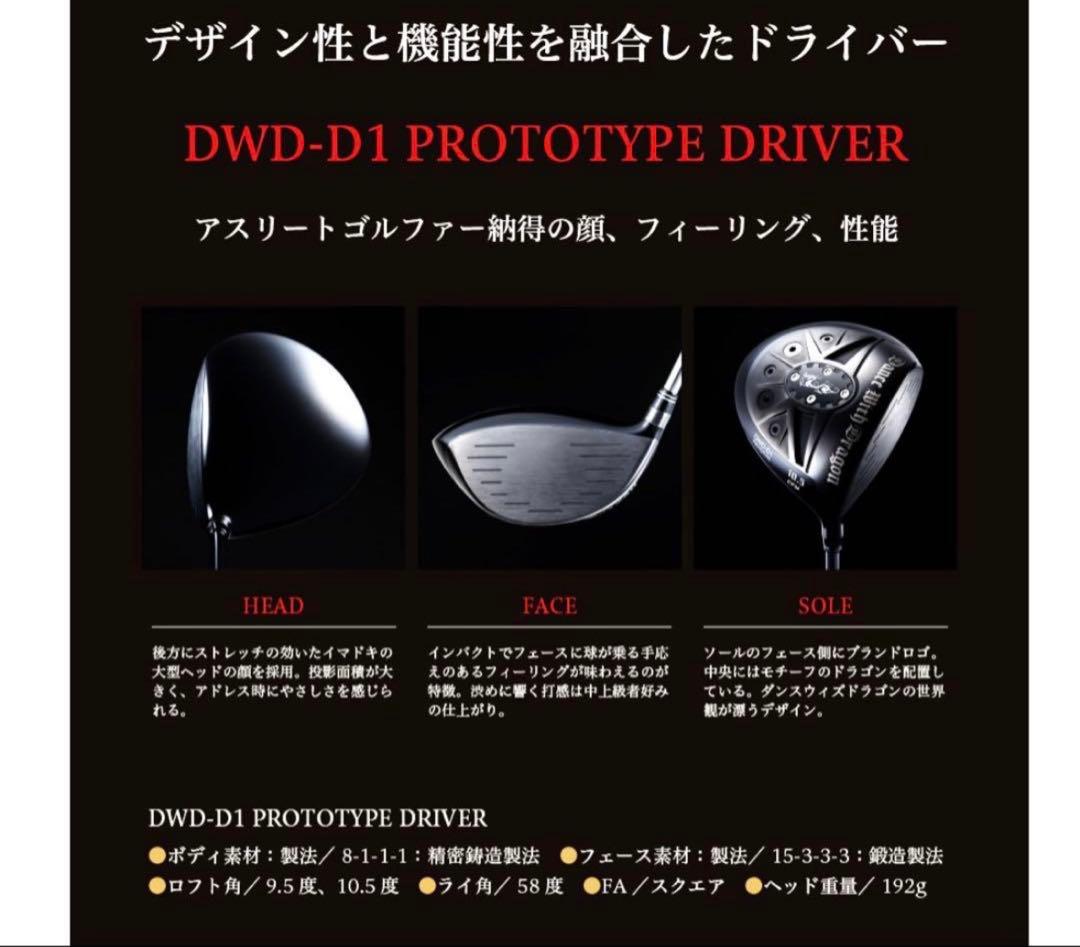 レア品ダンスウィズドラゴンD1 PROTOTYPE D10.5