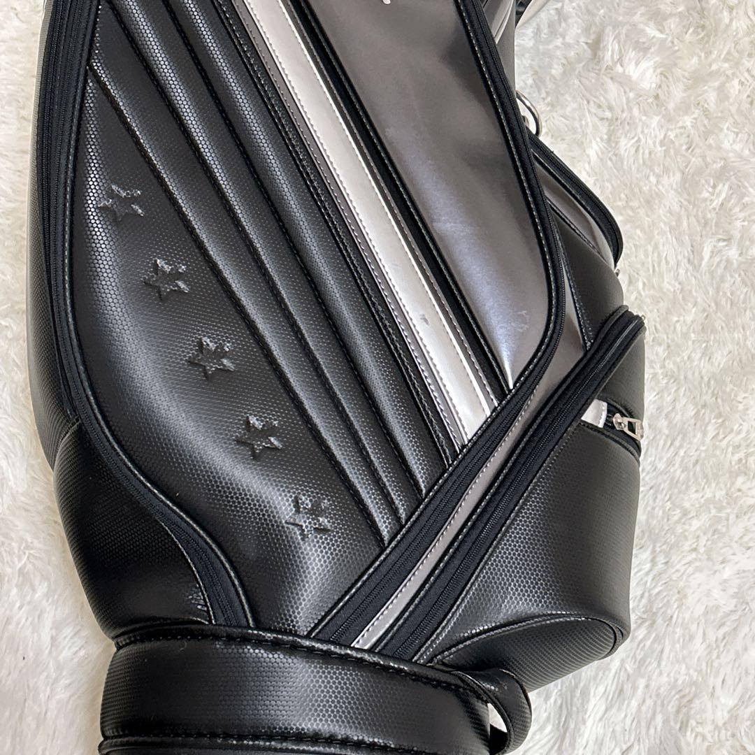 Titleist タイトリスト キャディバッグ ブラック　シルバー　ゴルフバック