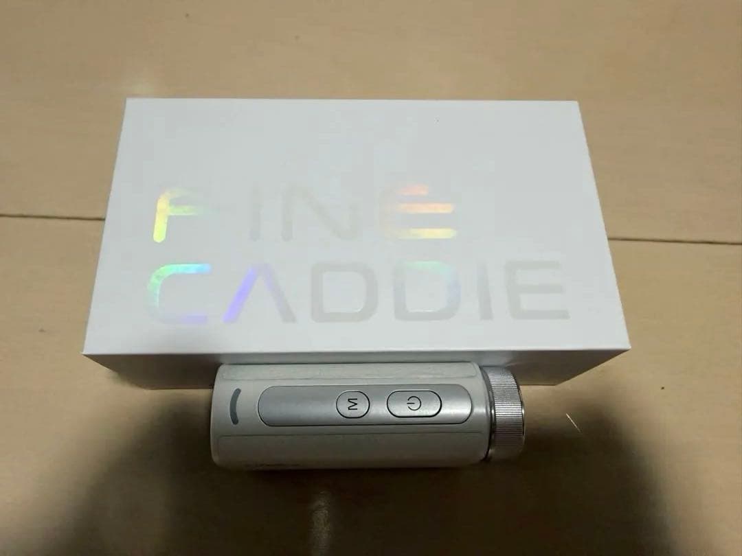 【箱/付属品全てあり】ファインキャディJ7 mini ゴルフ用距離計 ホワイト