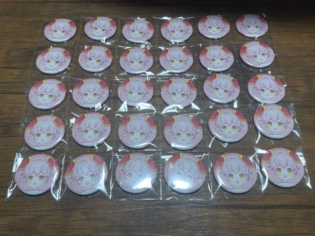 #コンパスフェス9th ANNIVERSARY 書き下ろし缶バッジ 30個セット