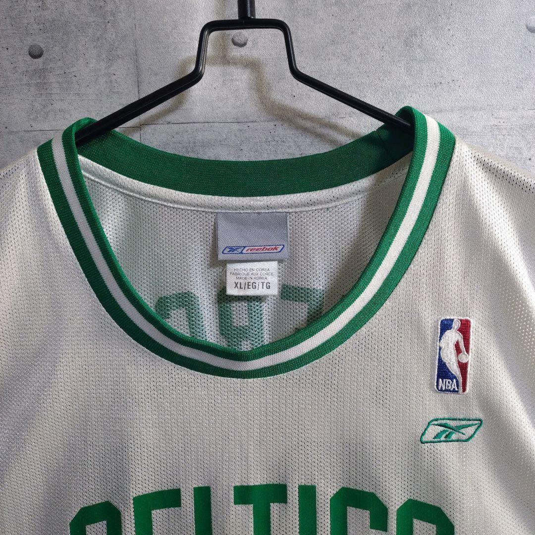 リーボック★NBA セルティックス ピアース ユニホーム バスケシャツ 白 XL
