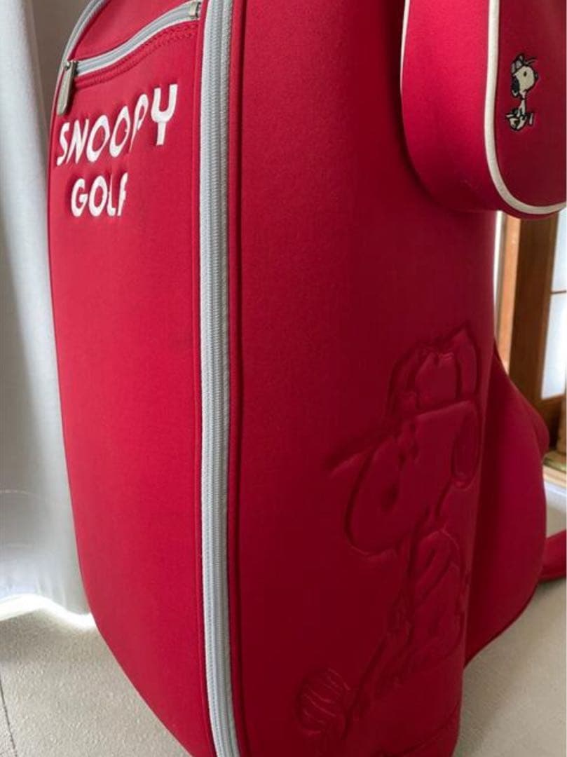 【美品】スヌーピー ゴルフバッグ SNOOPY MIZUNO