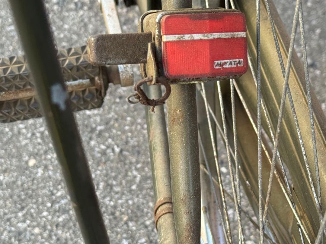 ヴィンテージ第二弾　MIYATAWORKER 自転車　送料込み260321