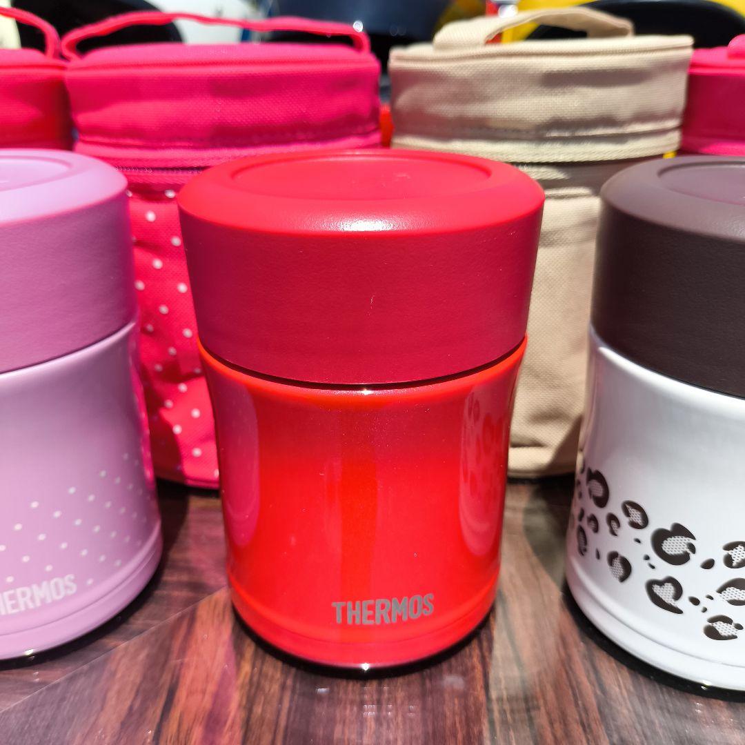 THERMOS スープジャー カラフル 6点セット ポーチ付き