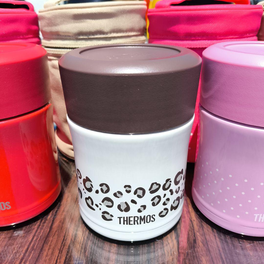 THERMOS スープジャー カラフル 6点セット ポーチ付き