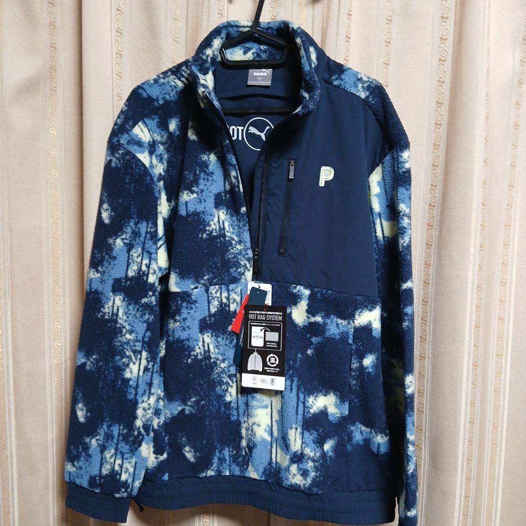 Puma フリースジャケット ネイビー