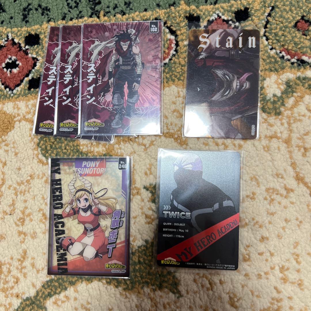 僕のヒーローアカデミア　カード類