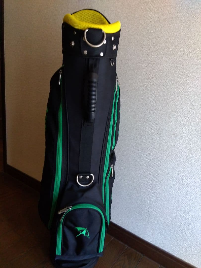 AP ゴルフバッグ ブラック グリーン
