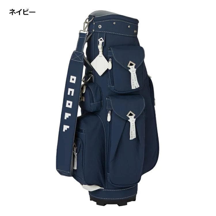 新品 ONOFF オノフ レディース キャディバッグ OB0726 ネイビー