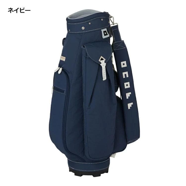 新品 ONOFF オノフ レディース キャディバッグ OB0726 ネイビー