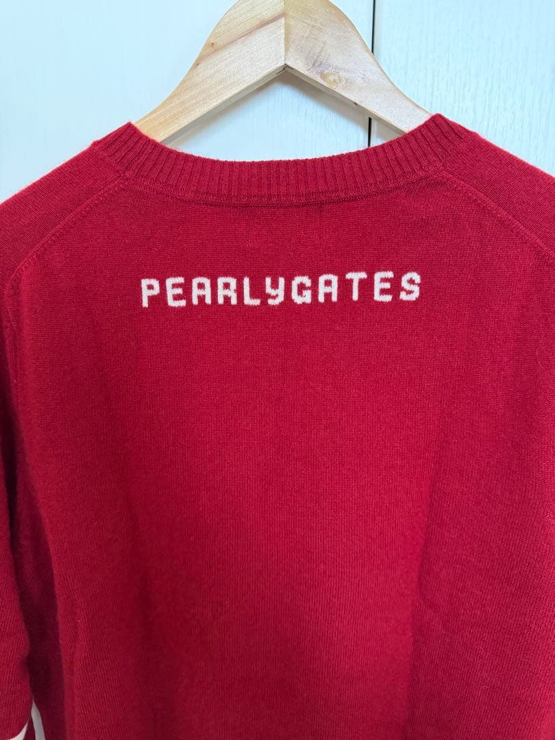PEARLY GATES カシミア100% セーター ゴルフ パーリーゲイツ 5