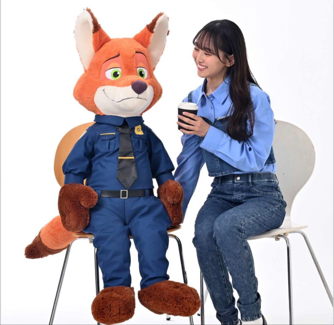 ニック・ワイルド ぬいぐるみ スーパービッグ ズートピア 10周年