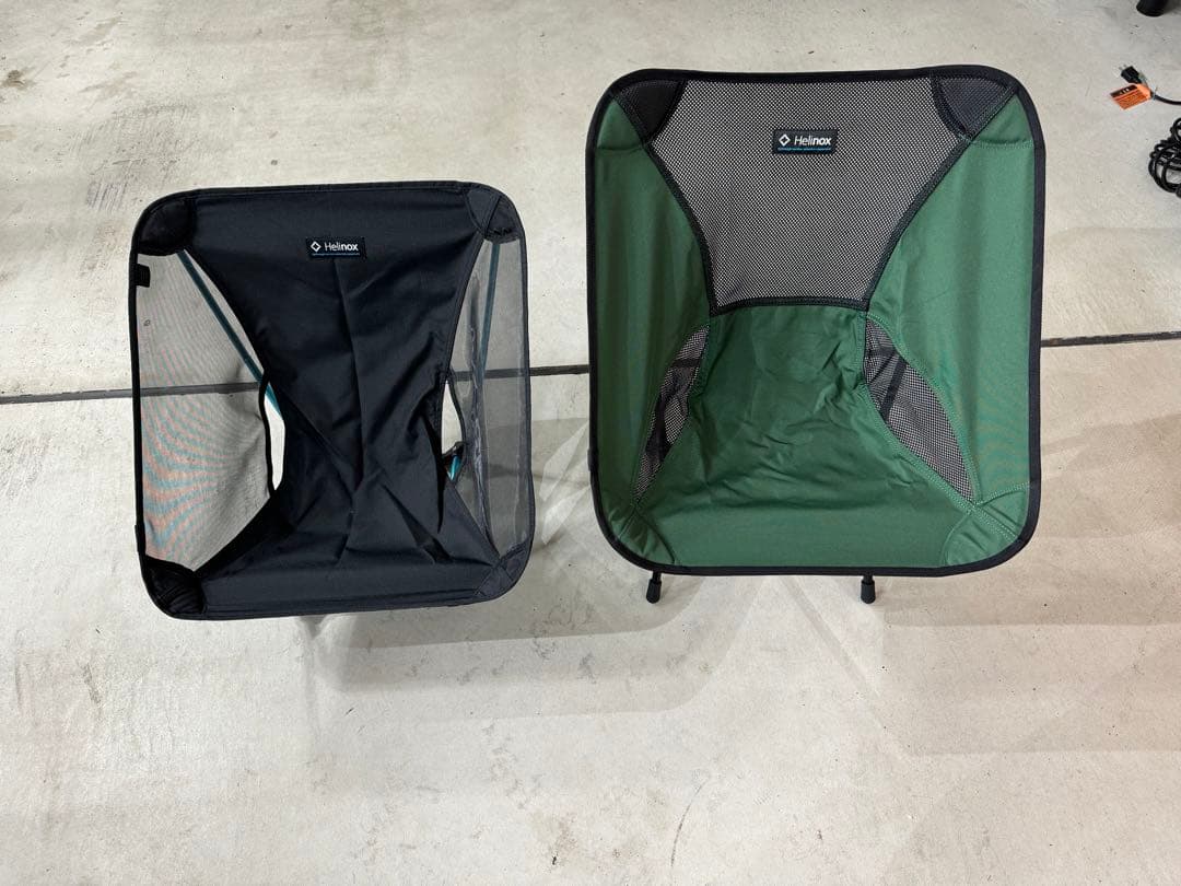 K*a様 Helinox メッシュキャンプチェア 2脚　ヘッドレストせっと