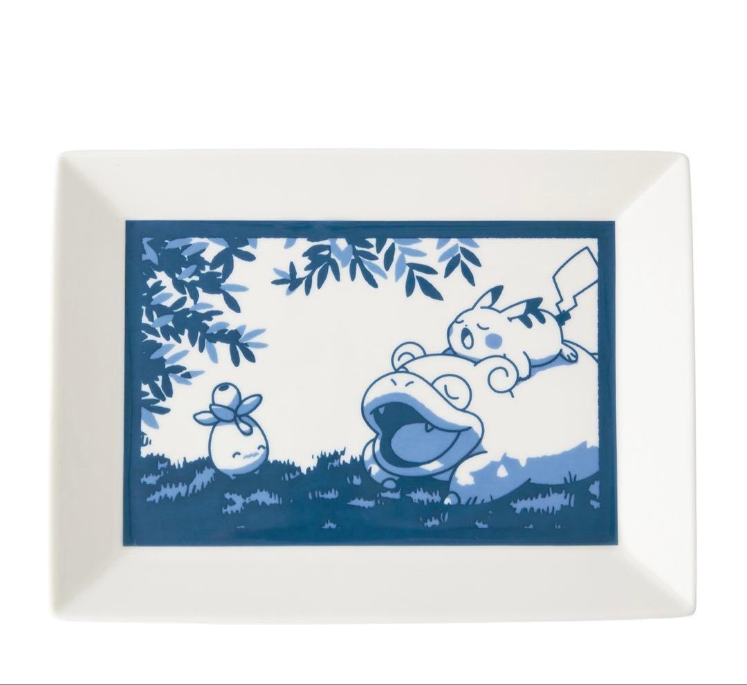 新品　ポケモンセンターカガワ　香川　角皿　4点セット＋おまけ付き