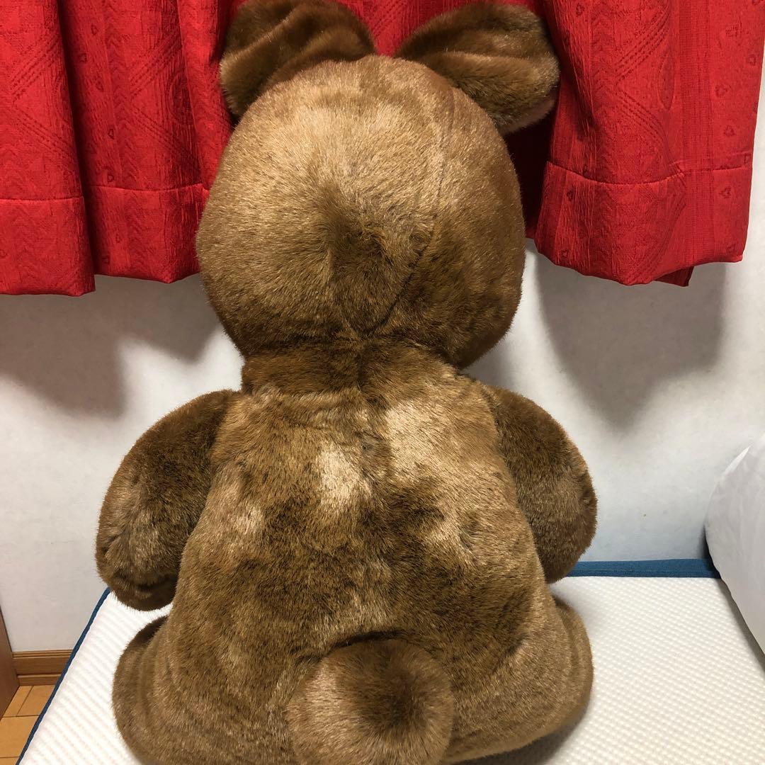 サンアロー　茶色のウサギぬいぐるみ特大　希少