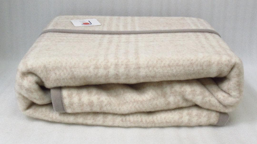 大津コーポレーション ウール毛布 ウール90％ アルパカ10％ 未使用品