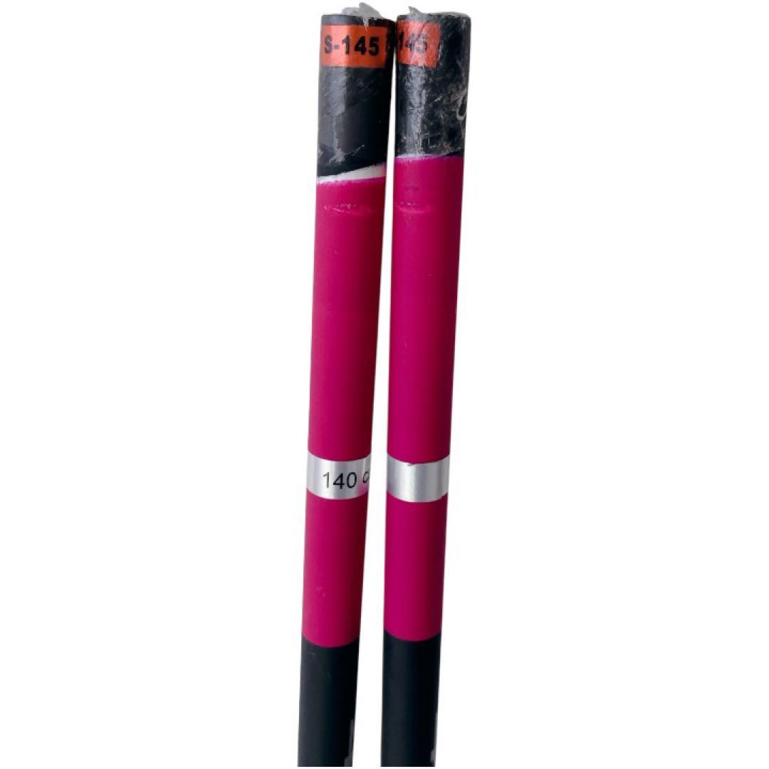 4KAAD クロスカントリースキーポール 140cm カーボン WCモデル