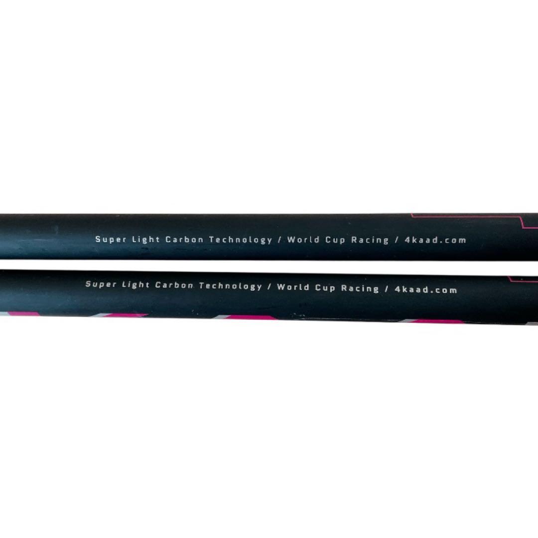 4KAAD クロスカントリースキーポール 140cm カーボン WCモデル