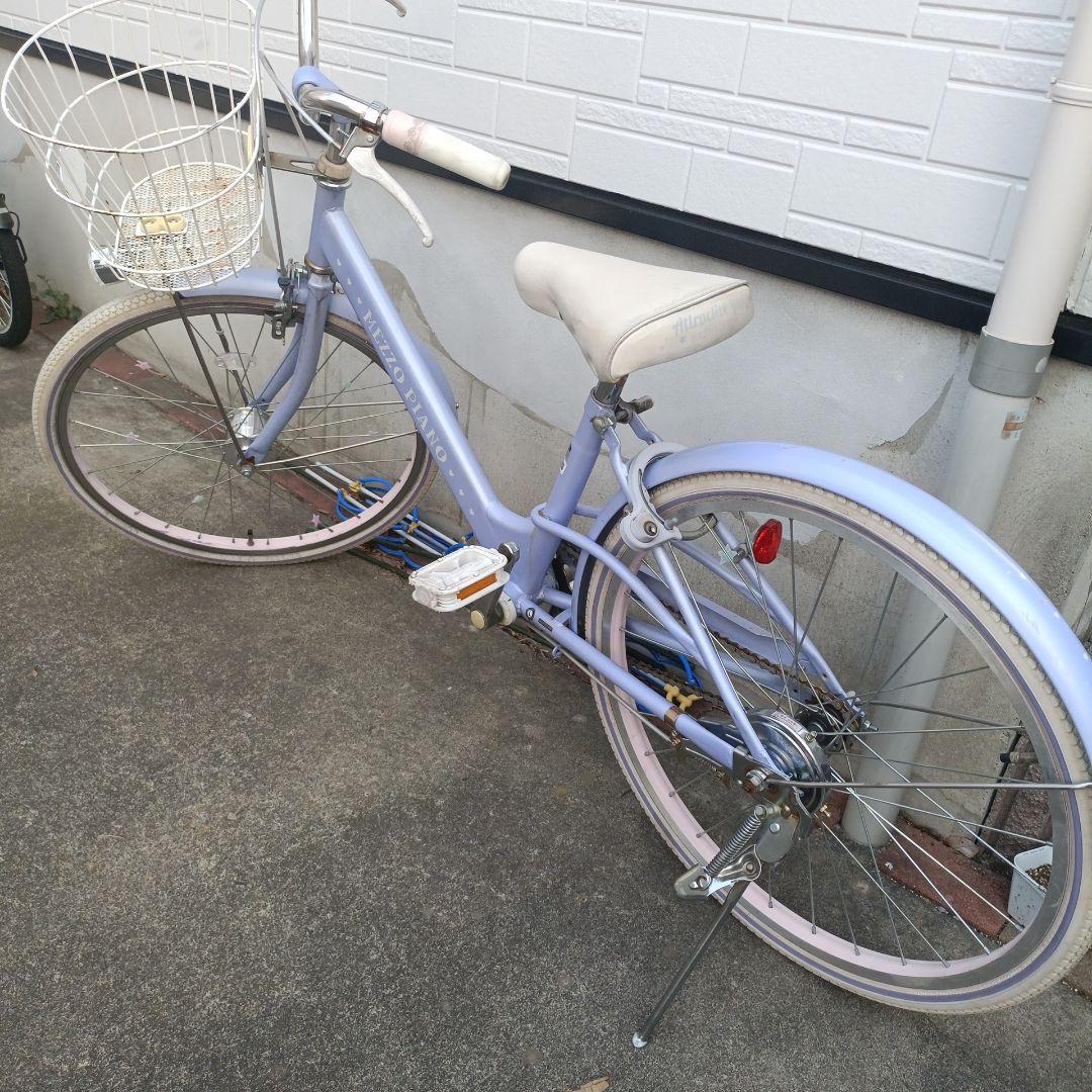 アサヒ2023年　自転車　22インチ　女の子　ラベンダー