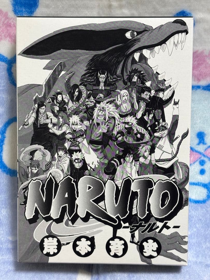 NARUTO コミックスカバー全巻ポストカードセット 75枚 NARUTO展