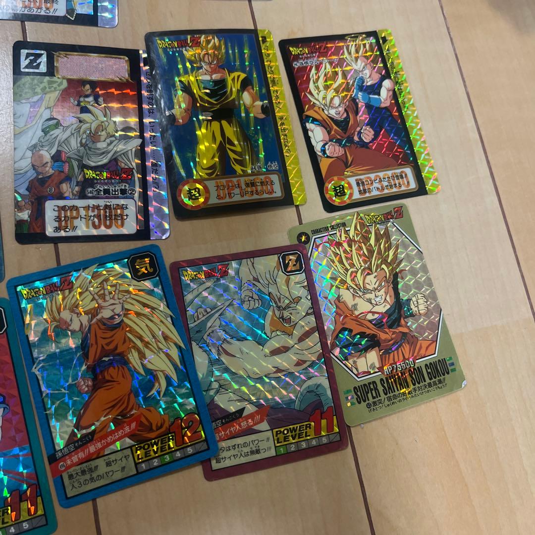 ドラゴンボールトレーディングカード全17枚キラあり