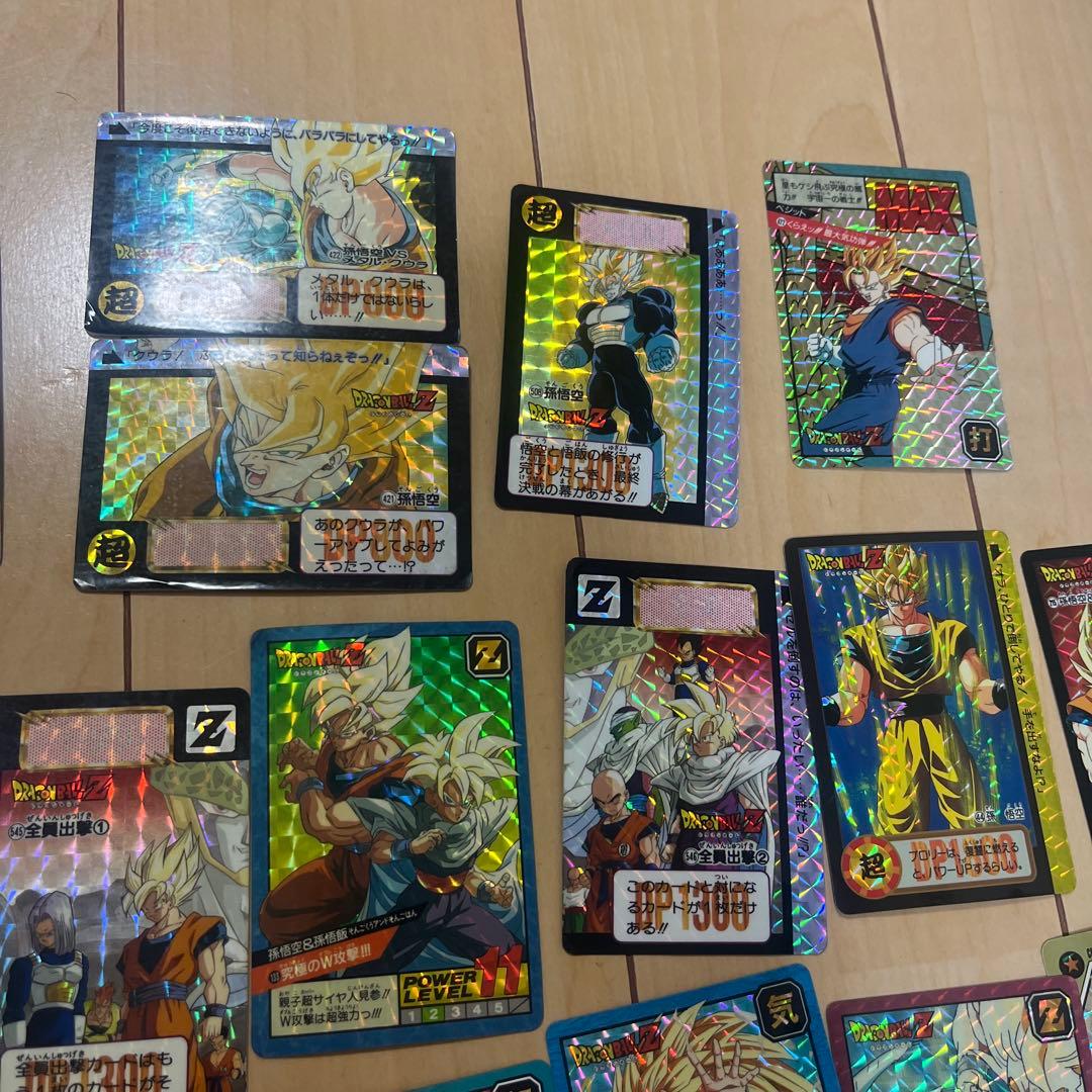 ドラゴンボールトレーディングカード全17枚キラあり