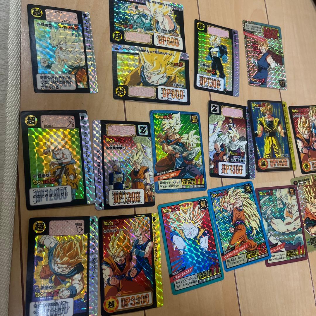 ドラゴンボールトレーディングカード全17枚キラあり