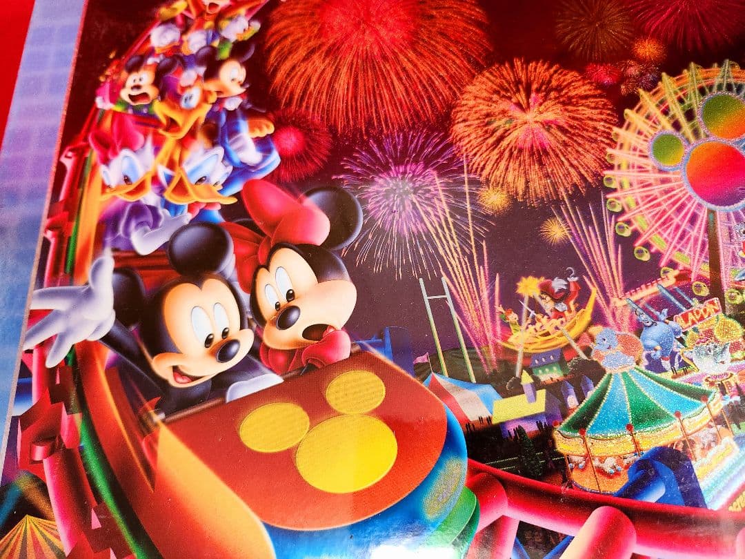 ディズニー　ジェットコースターメモリー　ジグソーパズル　1000ピース　テンヨー