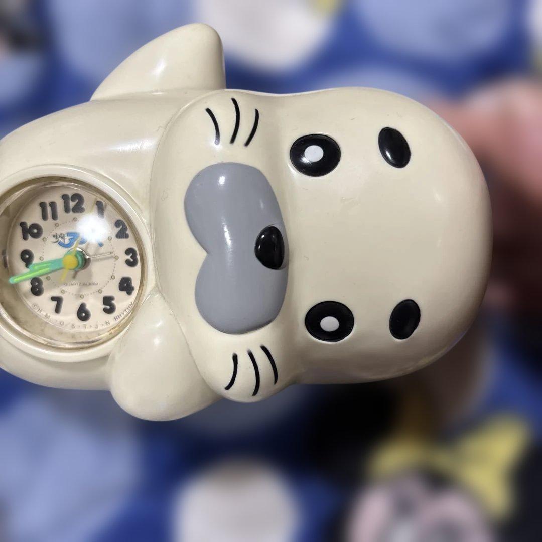 希少　少年アシベ・ゴマちゃん・目覚まし時計　可動品