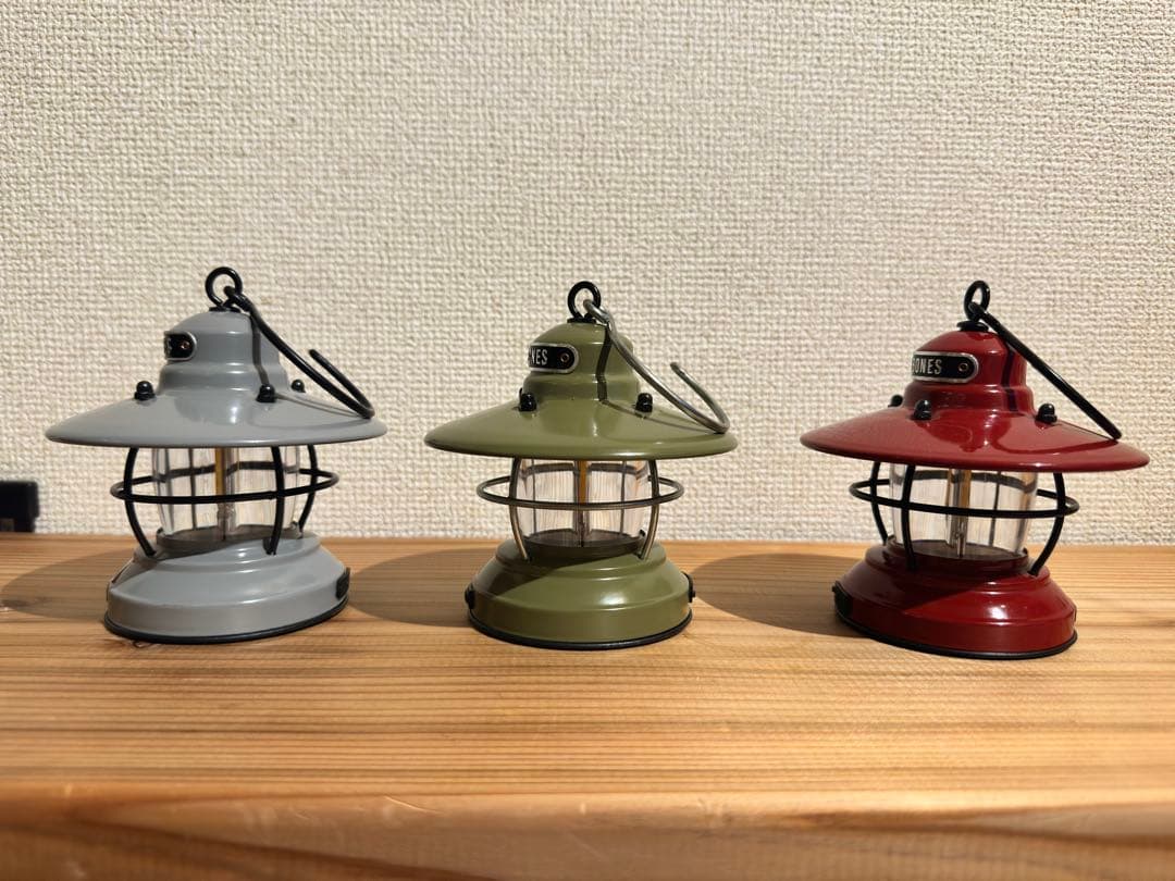 【3つセット】ベアボーンズ ミニエジソンランタン LED