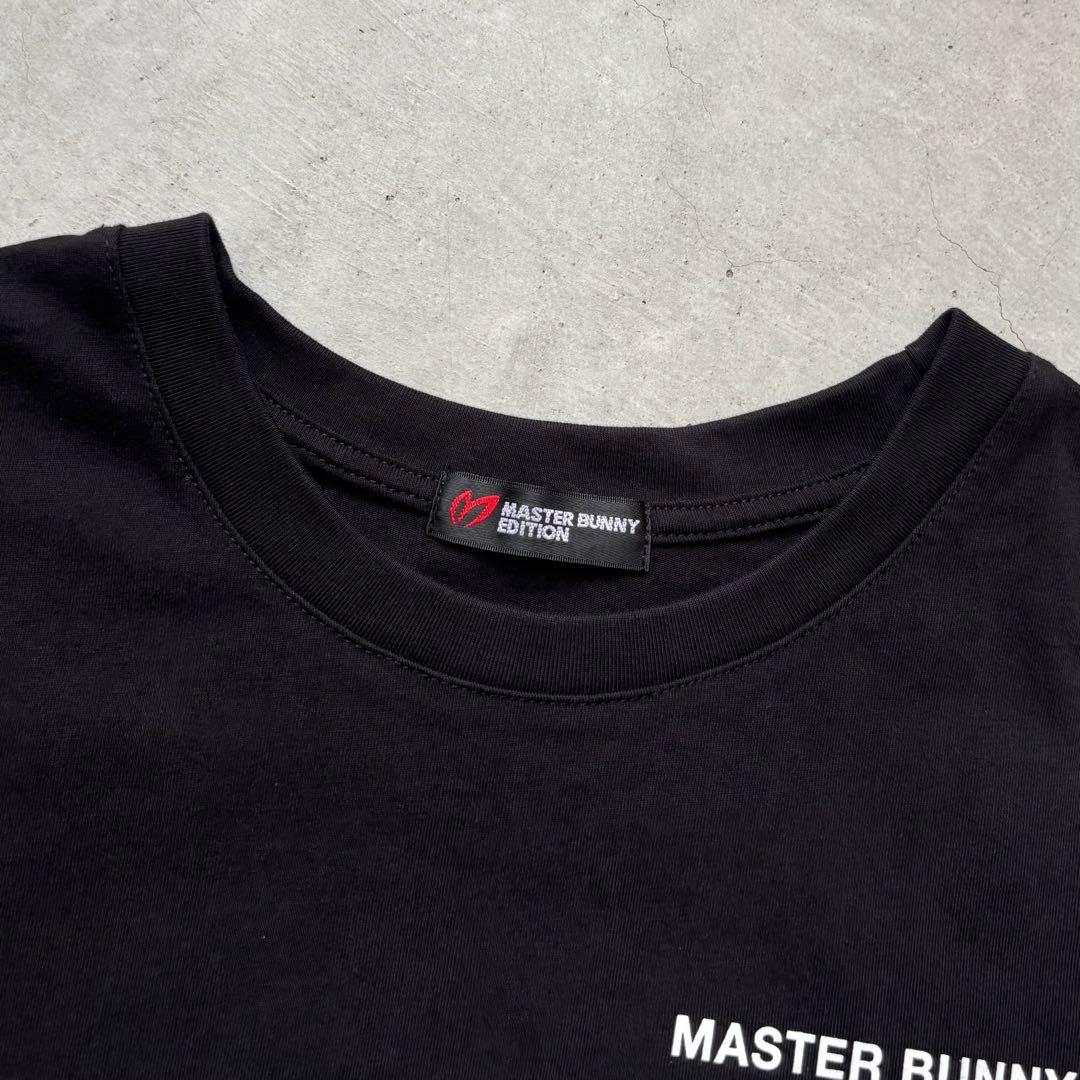 【美品】MASTER BUNNY EDITION マスターバニー ロゴTシャツ