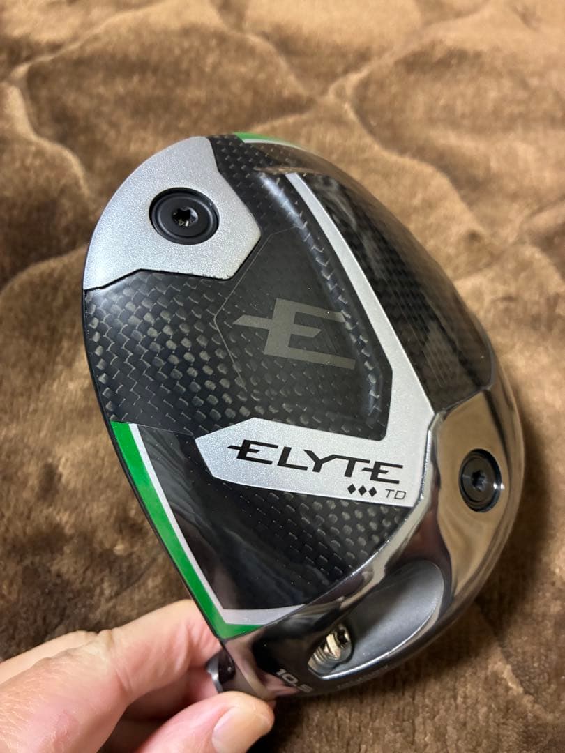 【美品】ELYTE ◆◆◆ TD 10.5 ヘッド& 8gウェイト