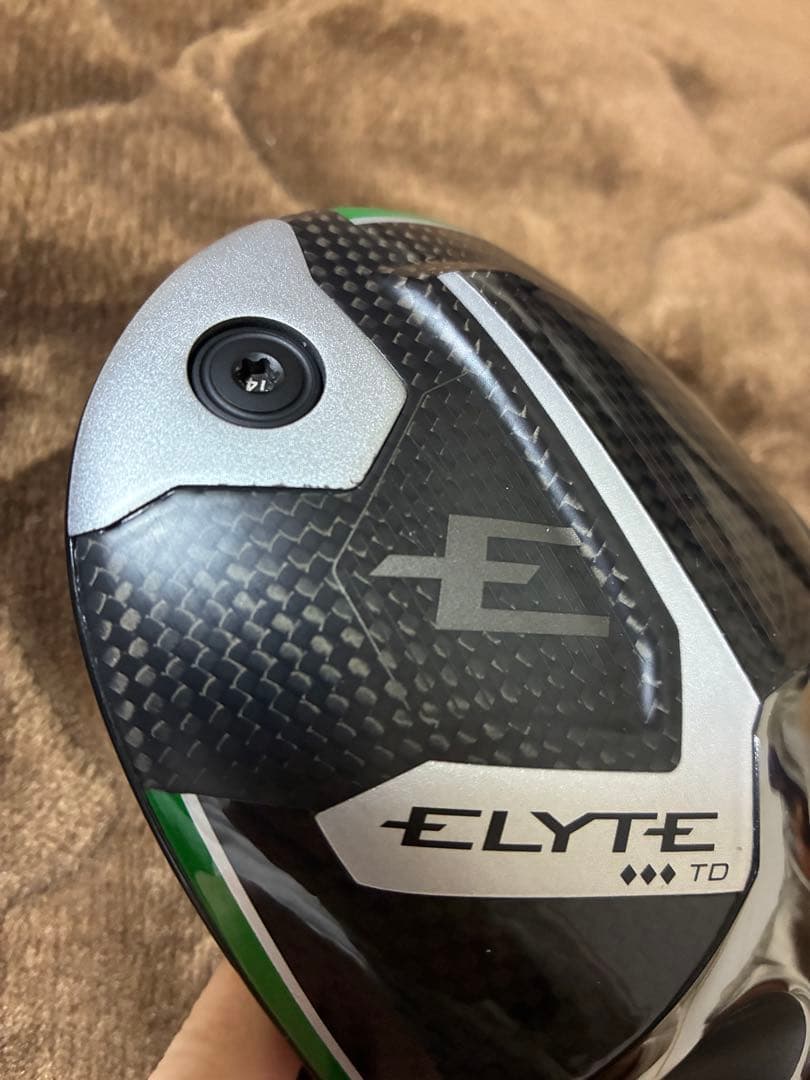 【美品】ELYTE ◆◆◆ TD 10.5 ヘッド& 8gウェイト