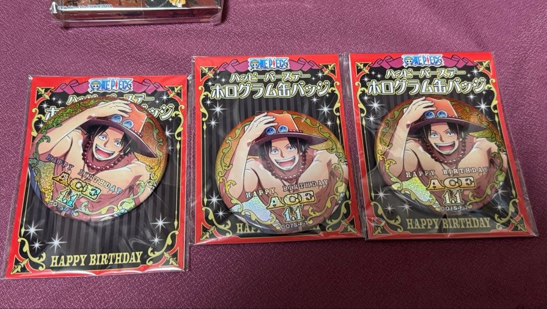 ONE PIECE ポートガス・D・エース　バースデー　まとめ売り