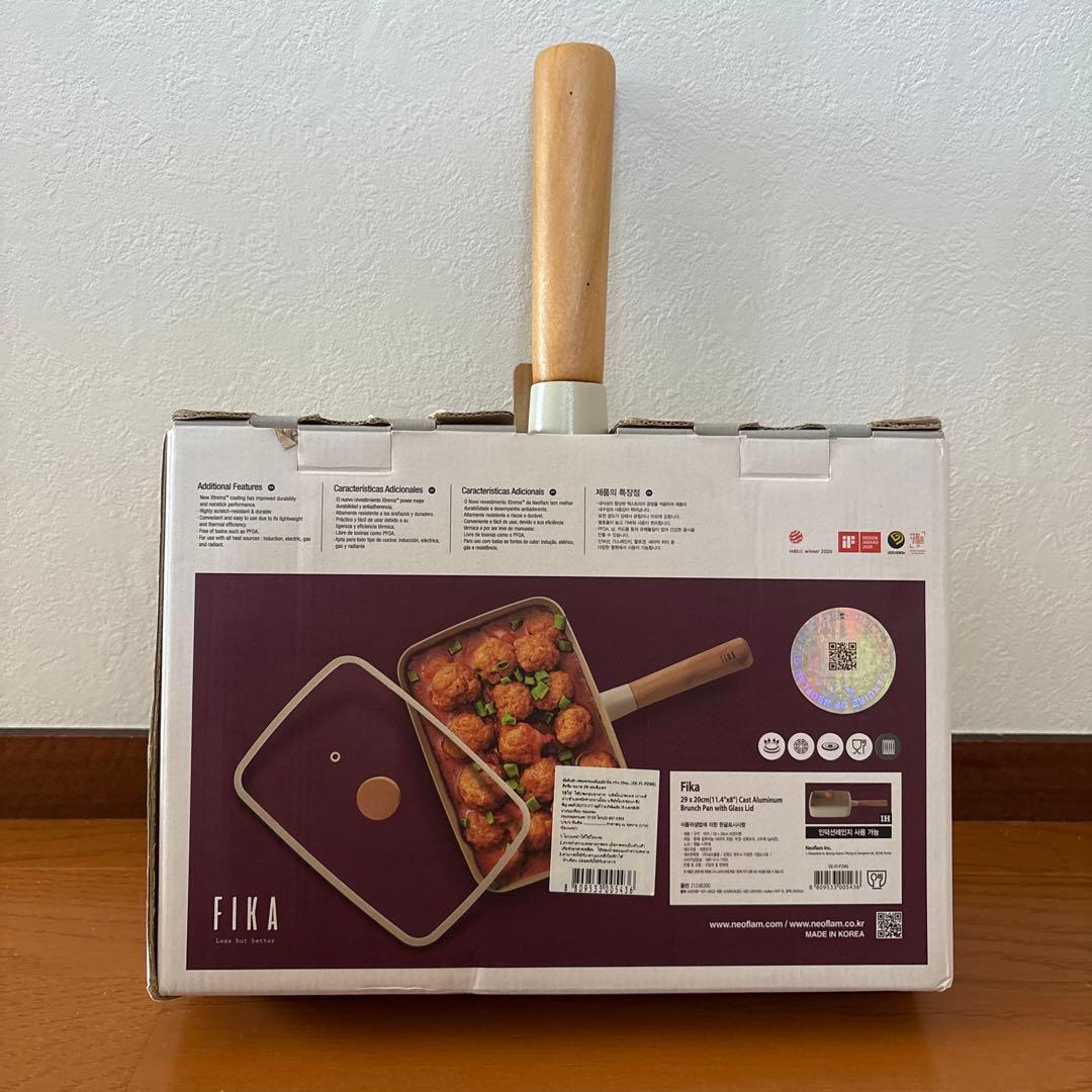 ▪️新品▪️ NEOFLAM FIKA スクエアフライパン フィーカ IH可