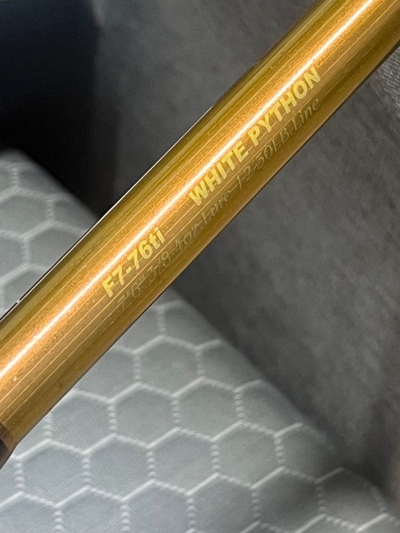 ロッド Megabass F7-76ti White Python