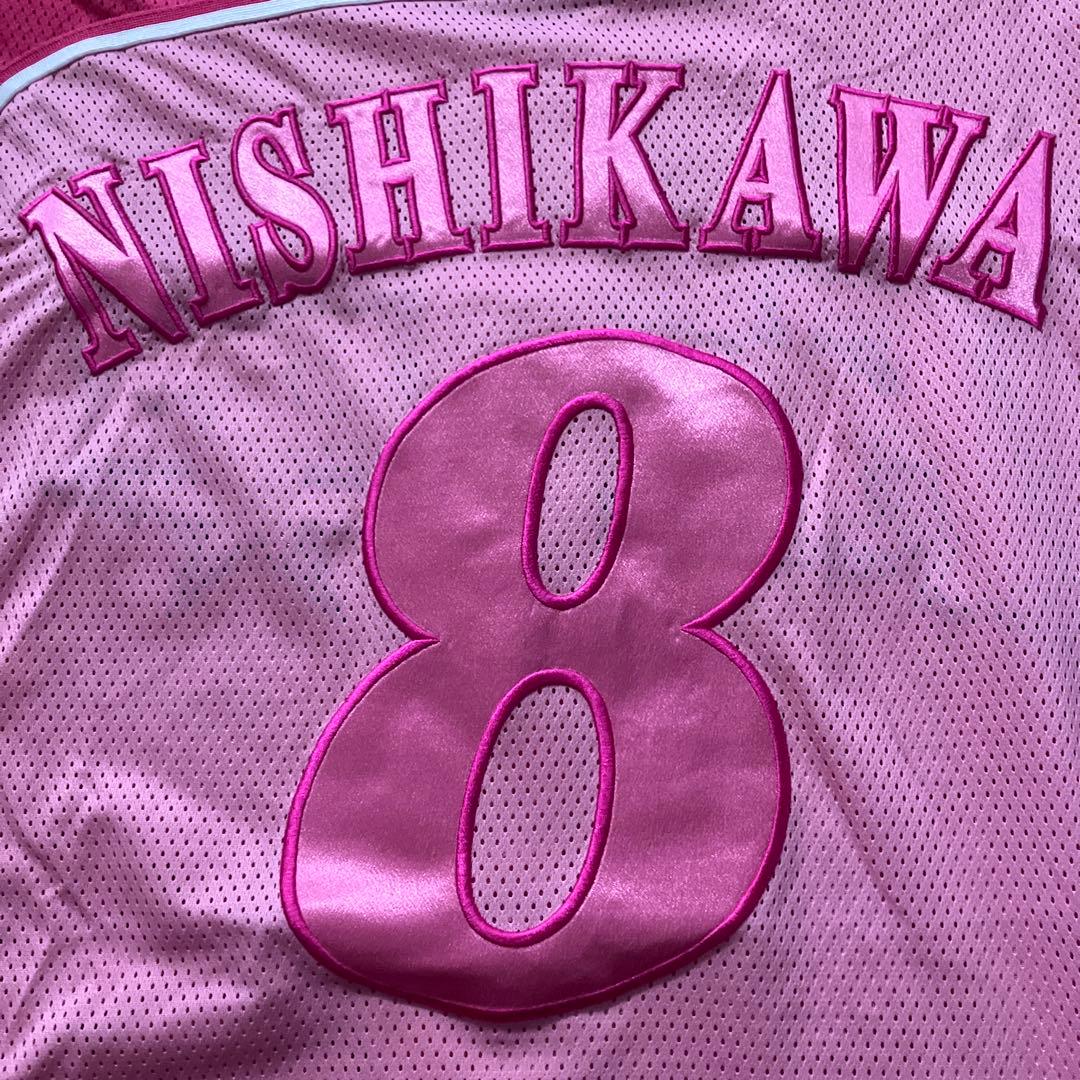 日本ハムファイターズ　ガールズユニフォーム　Ｍサイズ　西川遥輝　ミズノ製