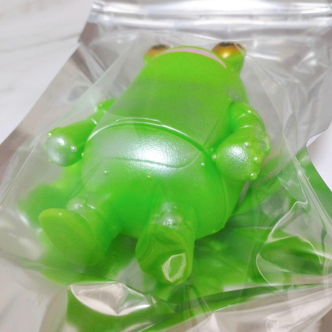 ケローネン ソフビ タケヤマノリヤ グリーン オタマロボ 黄緑色 新品未開封