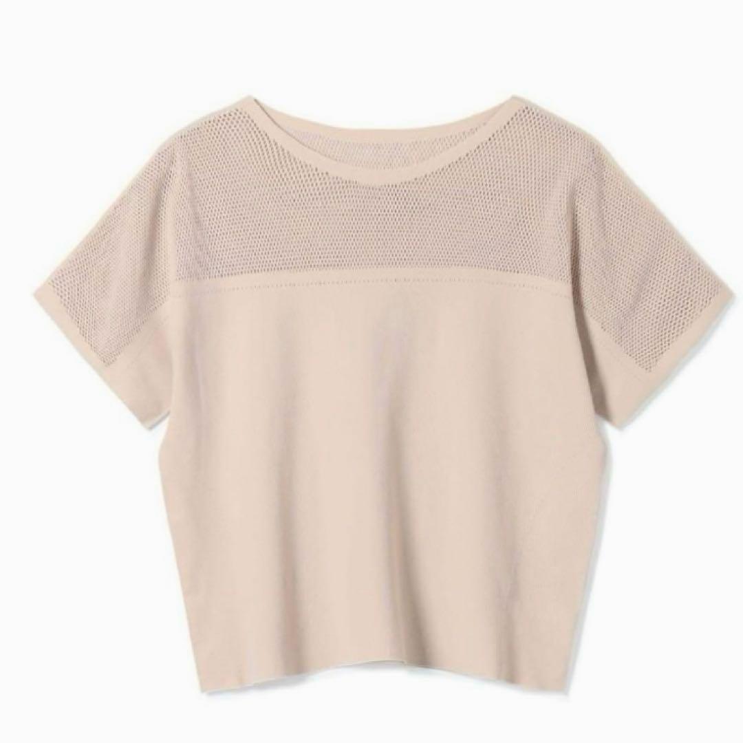 チャコット ノーソーイングニット メッシュ Tシャツ M ヨガウェア バレエ